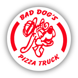 Bad dogs pizza logo